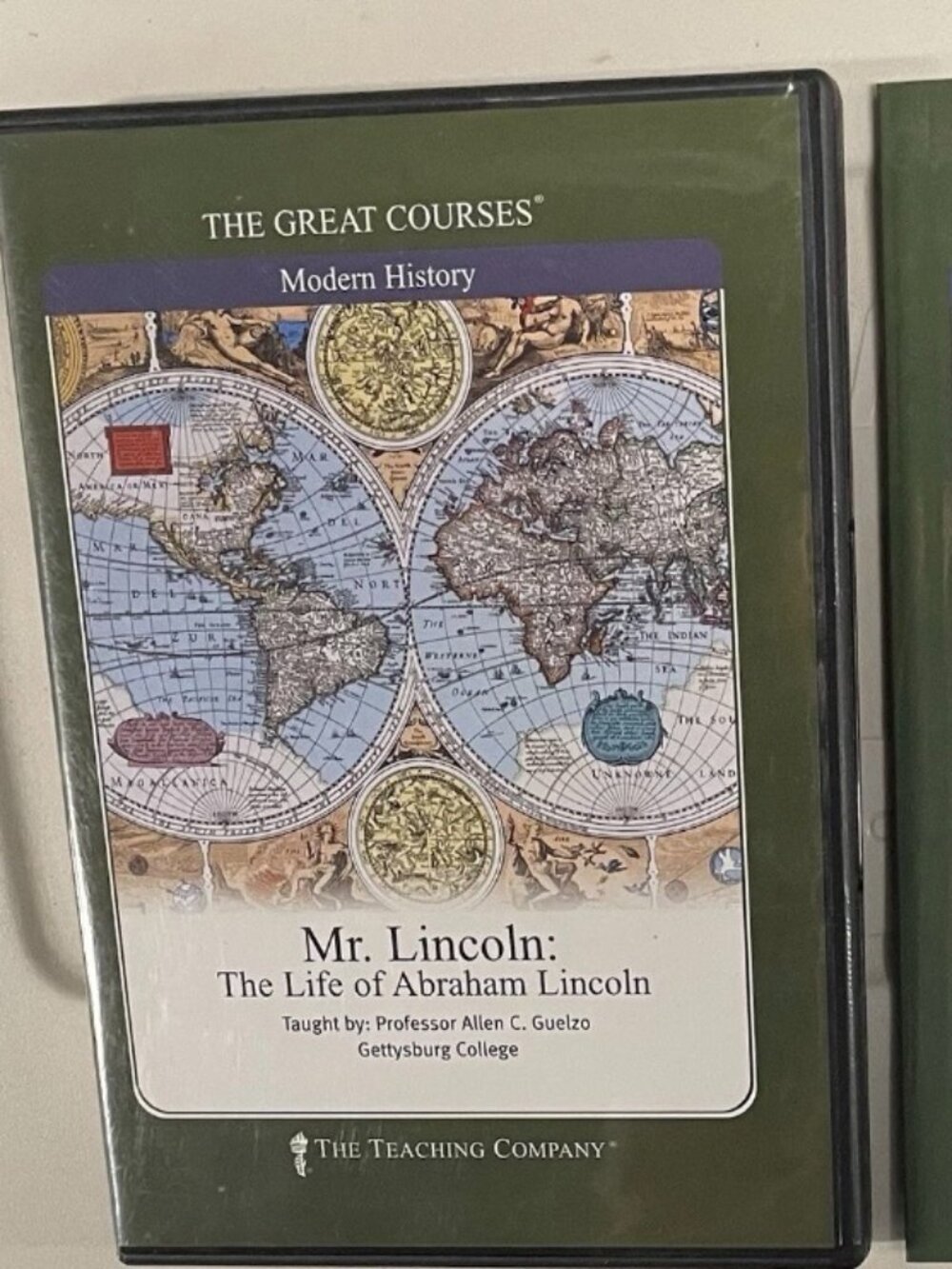The Life of Abraham Lincoln The Great Courses Box Set CDs & Book